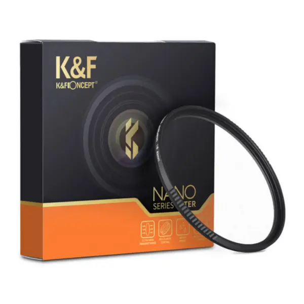 K&F Concept Nano-X Filtru Black Mist 1/8, Diametru 72mm, Sticla Optica AGC, Transmisie 87%, Montura Aluminiu