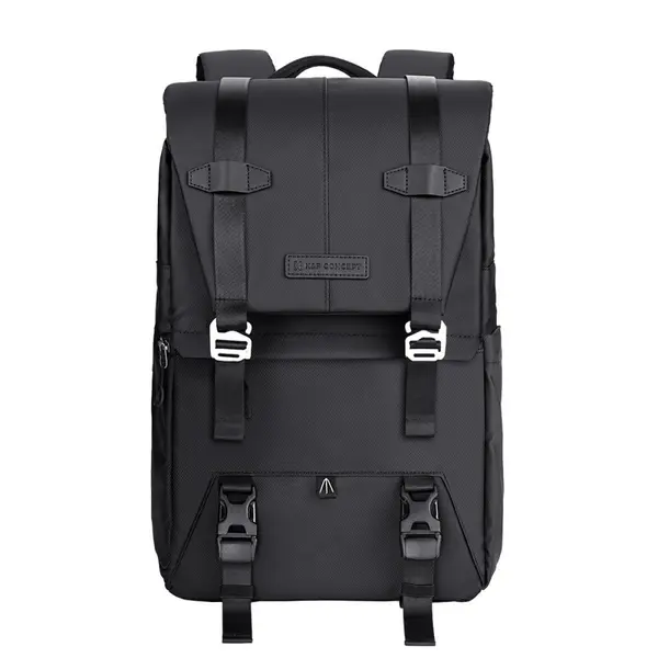 K&F Concept Rucsac Foto, Capacitate 20L, Compartiment Laptop 15.6 Inch, Husa de Ploaie, Nailon 900D, Acces Lateral si Spate