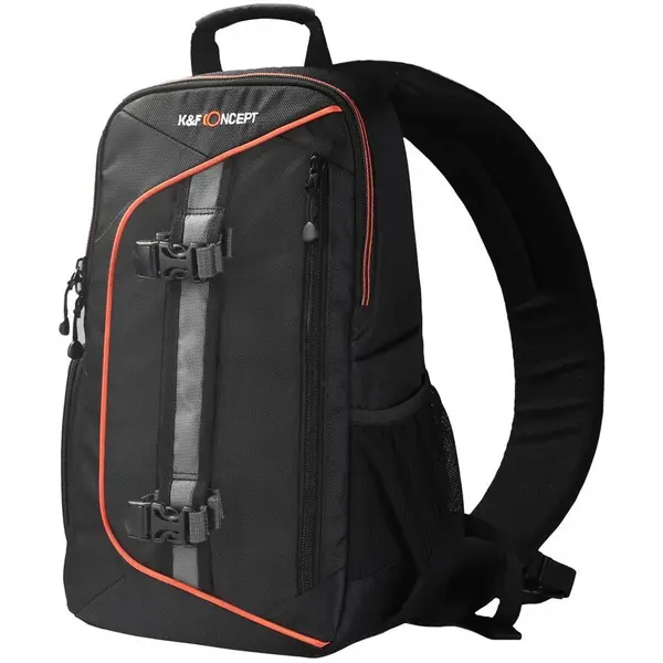 K&F Concept Rucsac foto K&F Concept cu o bretea KF13.050 + kit de curatare