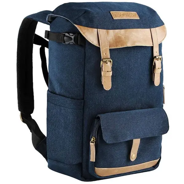 K&F Concept Rucsac pentru aparat foto K&F Concept, Travel Outdoor, 18 L, Albastru