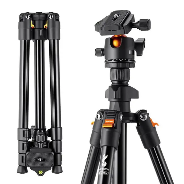 K&F Concept Trepied K&F Concept K234A0 plus cap tip bila BH-28L cu filet 1/4 KF09.101