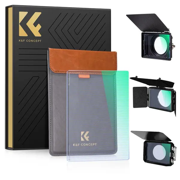 K&F Filtru Cinema Patrat Blue Streak 4'' x 5.65'', Compatibil Tilta, Sticla Optica AGC, 28 Straturi Nano