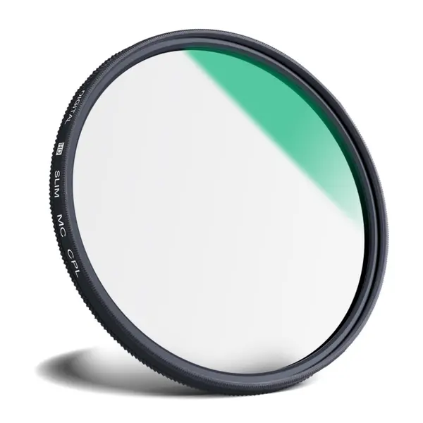 K&F MC14 Filtru Polarizare CPL 95mm, Slim, Tratament Verde, Sticla Optica Germana, 28 Straturi