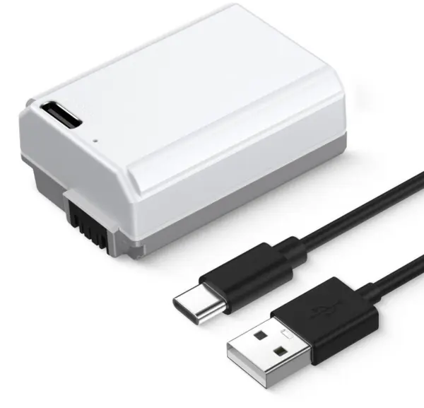 K&F NP-FW50 Acumulator Camera, 1100mAh, Incarcare Type-C, Compatibil Sony, Protectie Multipla