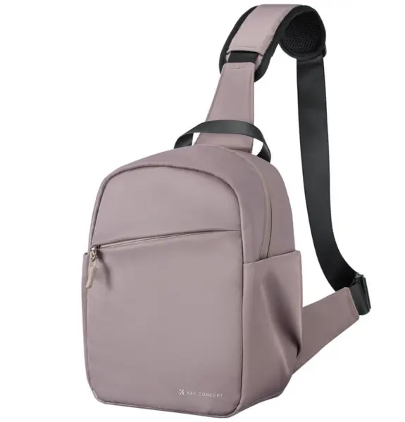 K&F Travel Geanta de Umar, Roz Inchis, Material Impermeabil, Design Compact, Usoara si Rezistenta la Uzura