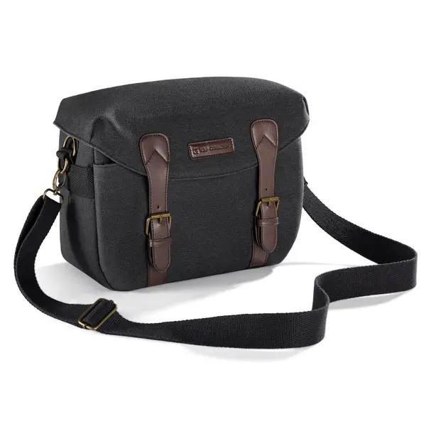 K&F Urban Wander 06 Geanta Foto Sling, Capacitate 10L, Gri Inchis, Compartiment DSLR, Curea Ajustabila, Inchidere Magnetica