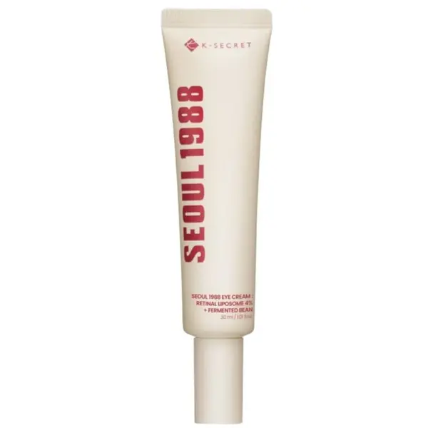 K-SECRET – Cremă pentru ochi Seoul 1988 cu 4% retinal lipozomal și ferment de fasole, 30ml