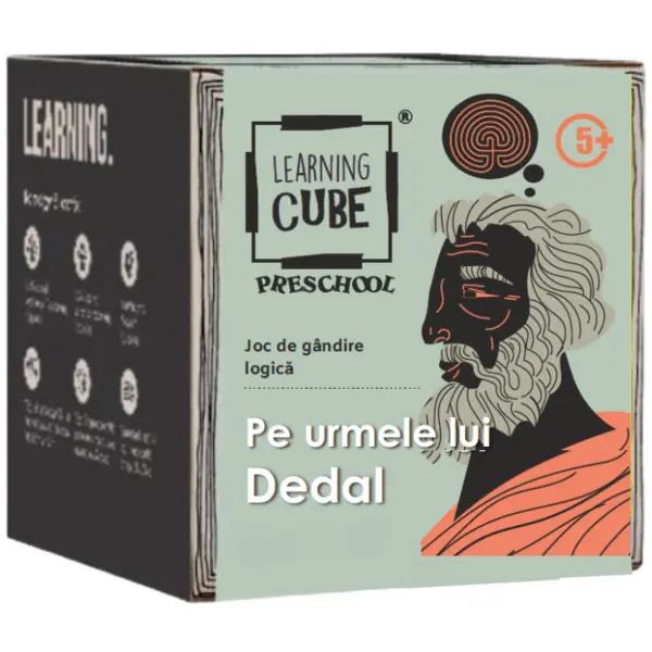K-TOYZ Joc de logica Learning Cube® - Pe urmele lui Dedal