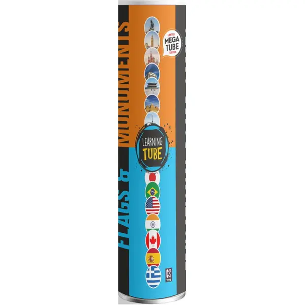 K-TOYZ Joc Learning Tube® - Steagurile & Monumentele lumii
