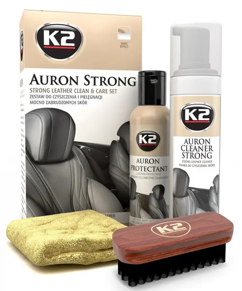 K2 Auron Strong Set - intretinere completa tapiterie piele