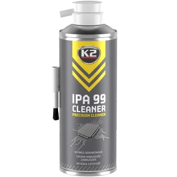 K2 IPA 99 Cleaner Spray Curatat Electronice, Optice, Mecanice Cu Alcool Izopropilic 400ML B504