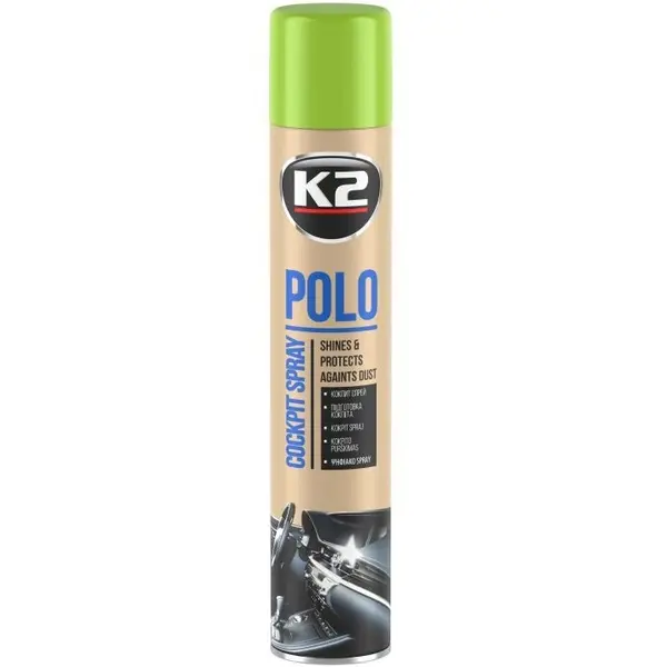 K2 Polo Cockpit Spray Silicon Bord Ceai Verde 750ML K407ZH