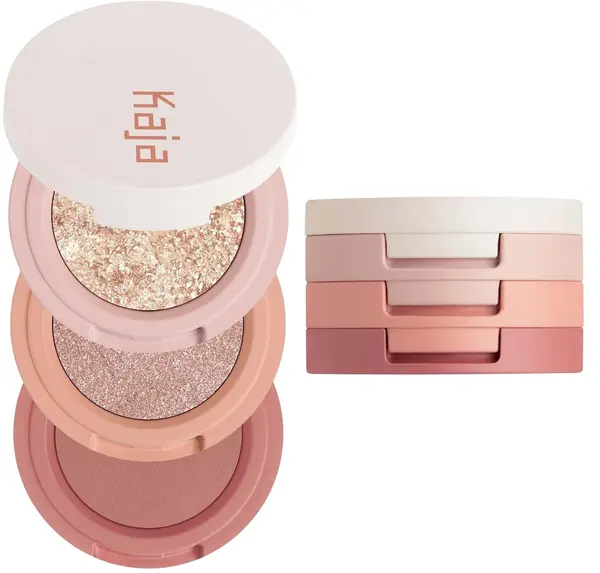 Kaja Farduri de pleoape Beauty Bento, 16 Peach Madeline, 3 x 0.9 g