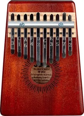 Kalimba Sela - 10 Mahogany, roșu