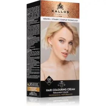 Kallos Glow Lasting Cream Colour Culoare permanenta pentru par
