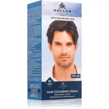 Kallos Glow Lasting Cream Colour Culoare permanenta pentru par pentru barbati