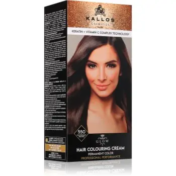 Kallos Glow Lasting Cream Colour Culoare permanenta pentru par