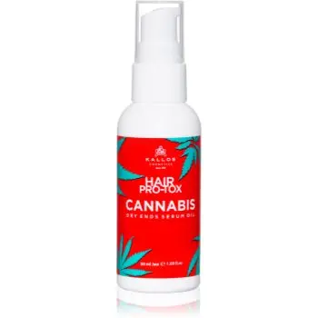 Kallos Hair Pro-Tox Cannabis ser ulei pentru varfuri deteriorate