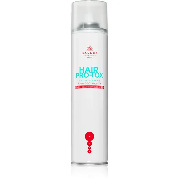 Kallos Hair Pro-Tox lac pentru păr uscat și deteriorat 400 ml