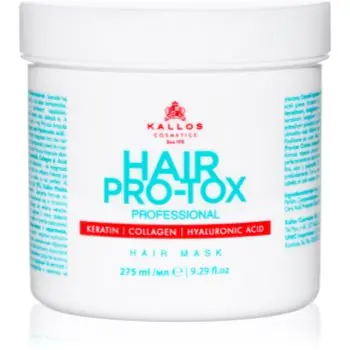 Kallos Hair Pro-Tox Masca pentru par deteriorat cu ulei de cocos, acid hialuronic si colagen
