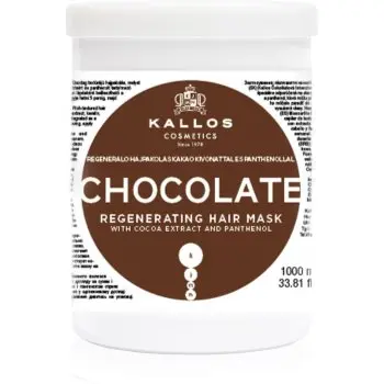 Kallos Kallos Classic Chocolate masca pentru regenerare pentru păr uscat și deteriorat
