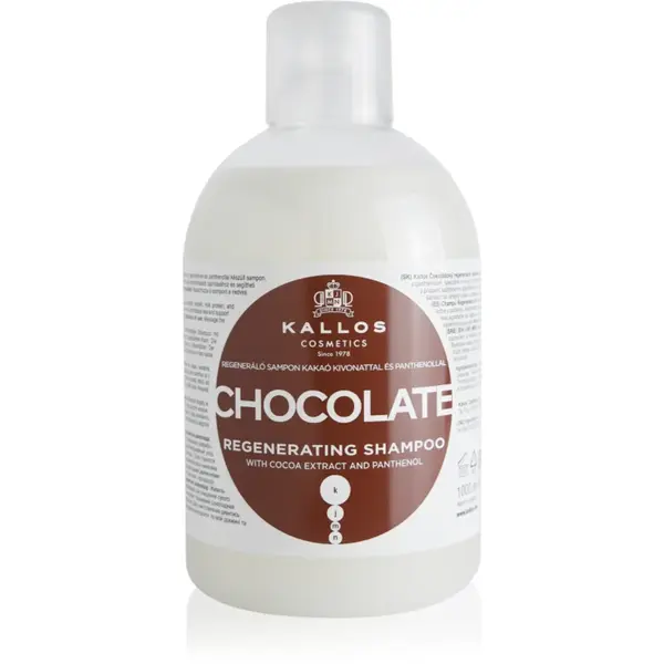 Kallos KJMN Professional Chocolate sampon pentru regenerare 1000 ml