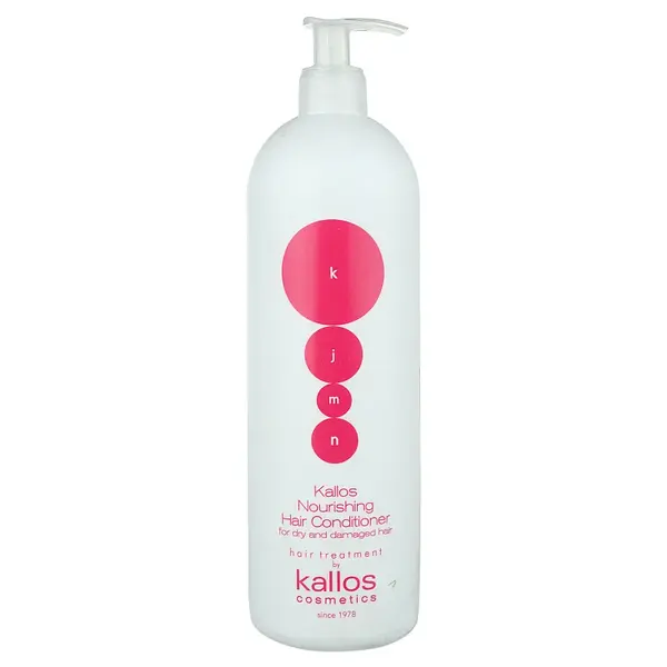 Kallos KJMN Professional Nourishing Hair Conditioner balsam pentru păr uscat și deteriorat 1000 ml