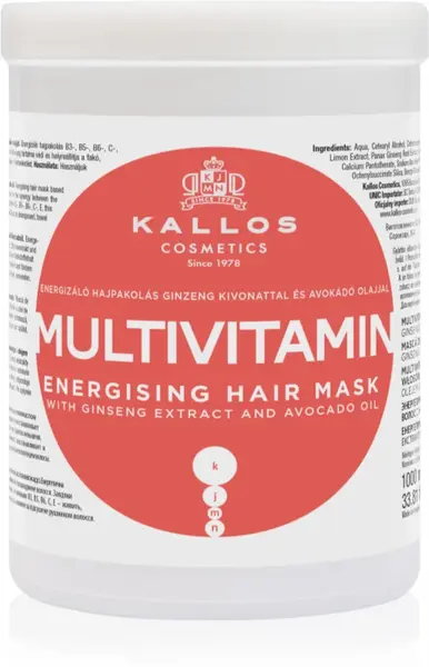Kallos Masca de par, 1L, Multivitamin