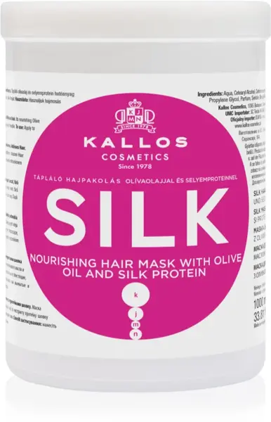 Kallos Masca de par, 1L, Silk