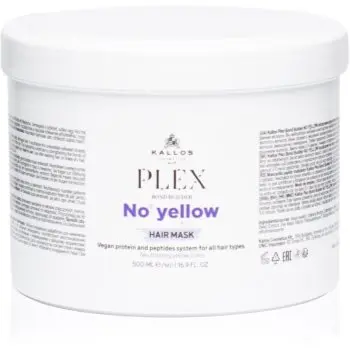 Kallos Plex No Yellow Masca de par neutralizeaza tonurile de galben