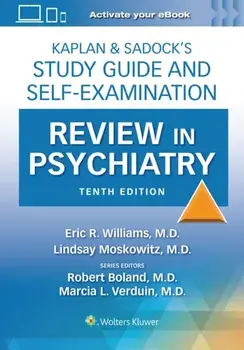 Kaplan & Sadock's Study Guide and Self-Examination Review in Psychiatry. 10 ed, Paperback/Marcia Verduin