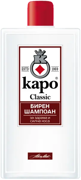 Kapo Classic Șampon de bere, 400 ml