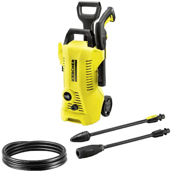 Karcher Aparat de spalat cu presiune Karcher K2 Power Control, 1400W, 110 bar presiune maxima, 360 l/h debit maxim, Furtun de presiune 5 m , duza murdarie grosiera