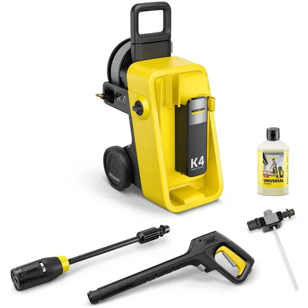 Karcher Aparat de spalat cu presiune Karcher K4 Comfort Premium, 1800W, presiune 130 bar, debit 420 l/h, Galben
