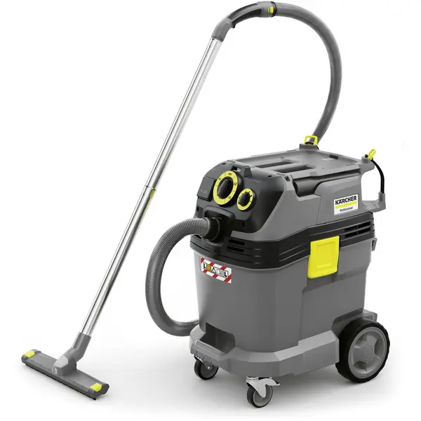 Karcher Aspirator umed si uscat Kärcher NT 40/1 Tact Te L, 40 L, 1380 W, Gri/Galben