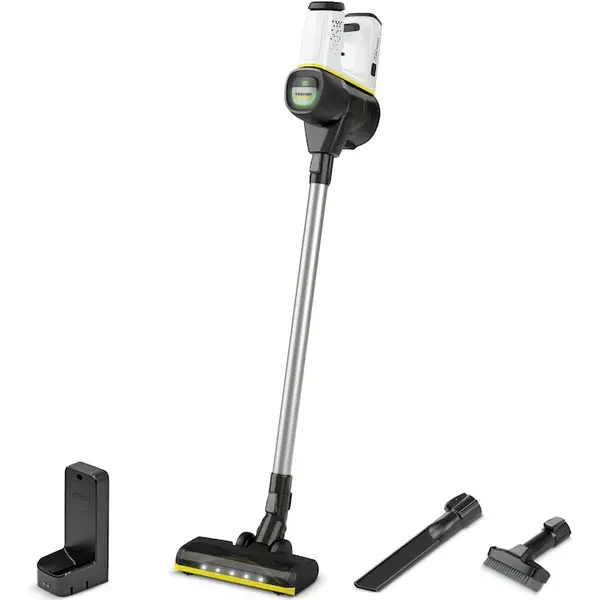 Karcher Aspirator vertical Karcher VC 6 Cordless ourFamily, 1.198-670.0, 250W, 2 trepte de viteza, 800 ml, perie activa, Filtru HEPA 12