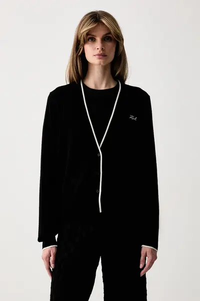 Karl Lagerfeld cardigan pentru femei din lână
