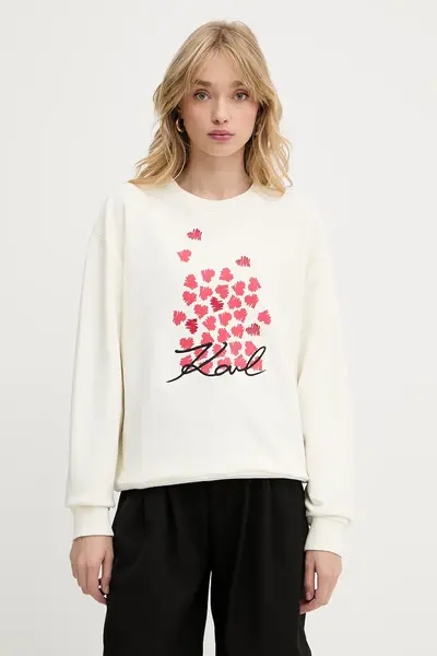 Karl Lagerfeld hanorac de bumbac
