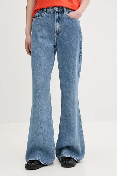 Karl Lagerfeld Jeans blugi flared pentru femei