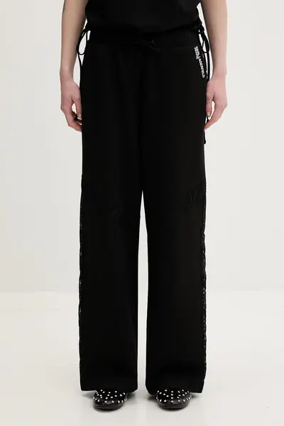 Karl Lagerfeld Jeans pantaloni de trening pentru femei, cu bumbac