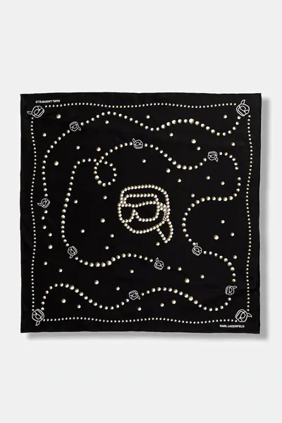 Karl Lagerfeld neckerchief pentru femei de mătase IKON