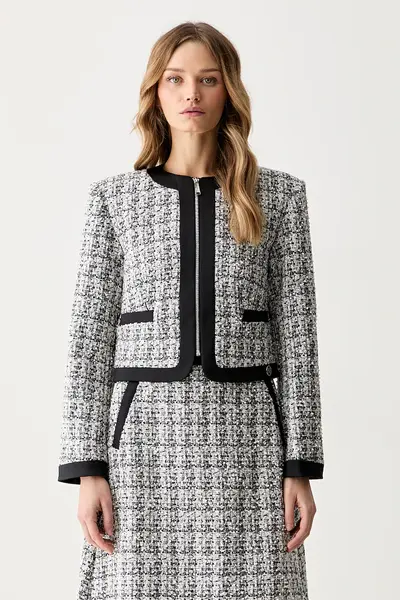 Karl Lagerfeld sacou pentru femei cu amestec de lână