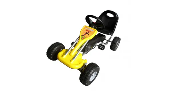 Kart pentru copii 89 x 52 x 51 cm Galben