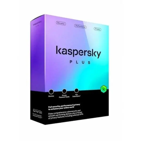 Kaspersky Antivirus, Kaspersky Plus, 10 dispozitive, Valabilitate 1 an
