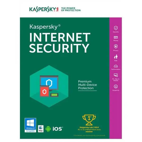 Kaspersky Kaspersky Internet Security Multi-Device European Edition 10PC 1An Licenta Reinnoire Electronica