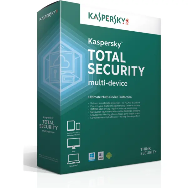 Kaspersky Kaspersky Total Security Multi-Device European Edition 5PC 2Ani Licenta Reinnoire Electronica