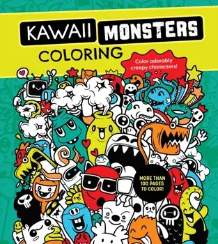 Kawaii Monsters Coloring Book. Color Adorably Creepy Characters - More Than 100 Pages to Color!, Paperback/Editors of Chartwell Books