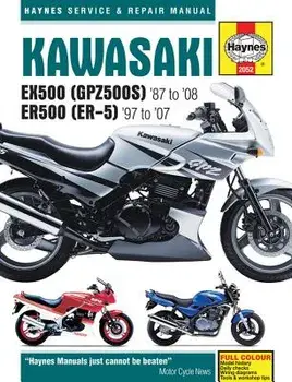 Kawasaki EX500 (GPZ500S) & ER500 (ER-5) (87 - 05), Paperback/***