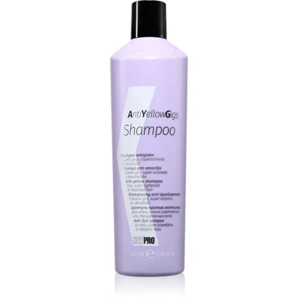 Kaypro Anti Yellow Gigs Shampoo șampon împotriva tonurilor galbene pentru par blond 350 ml