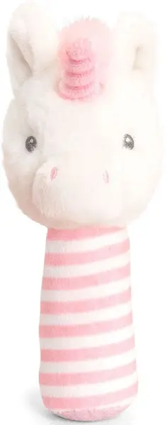 Keel Toys Keeleco Baby Rattle - Unicorn, băț, 14 cm